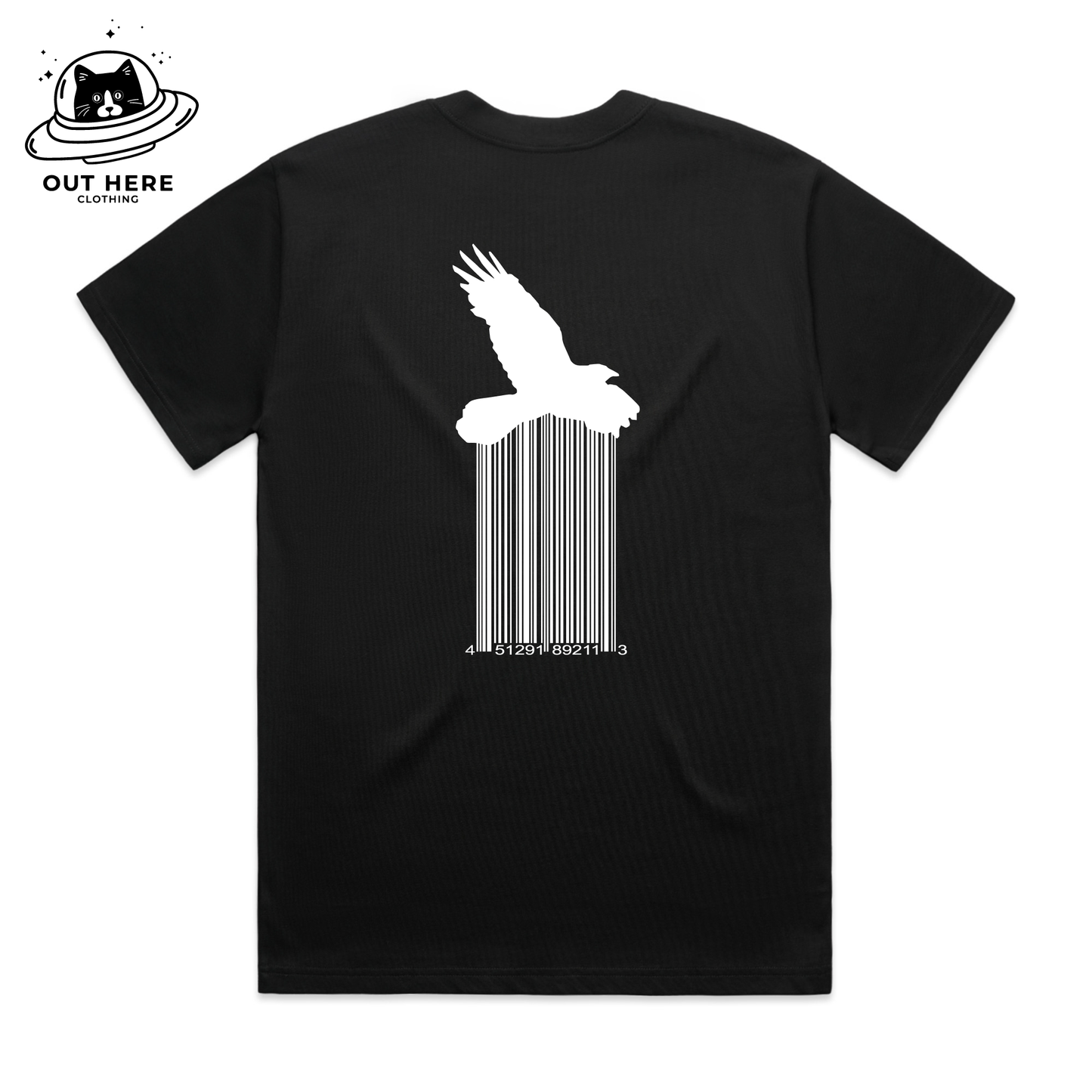 BIRDCODE 33 Black T-Shirt