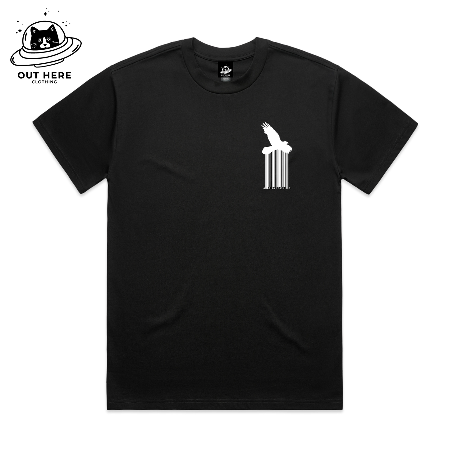 BIRDCODE 33 Black T-Shirt