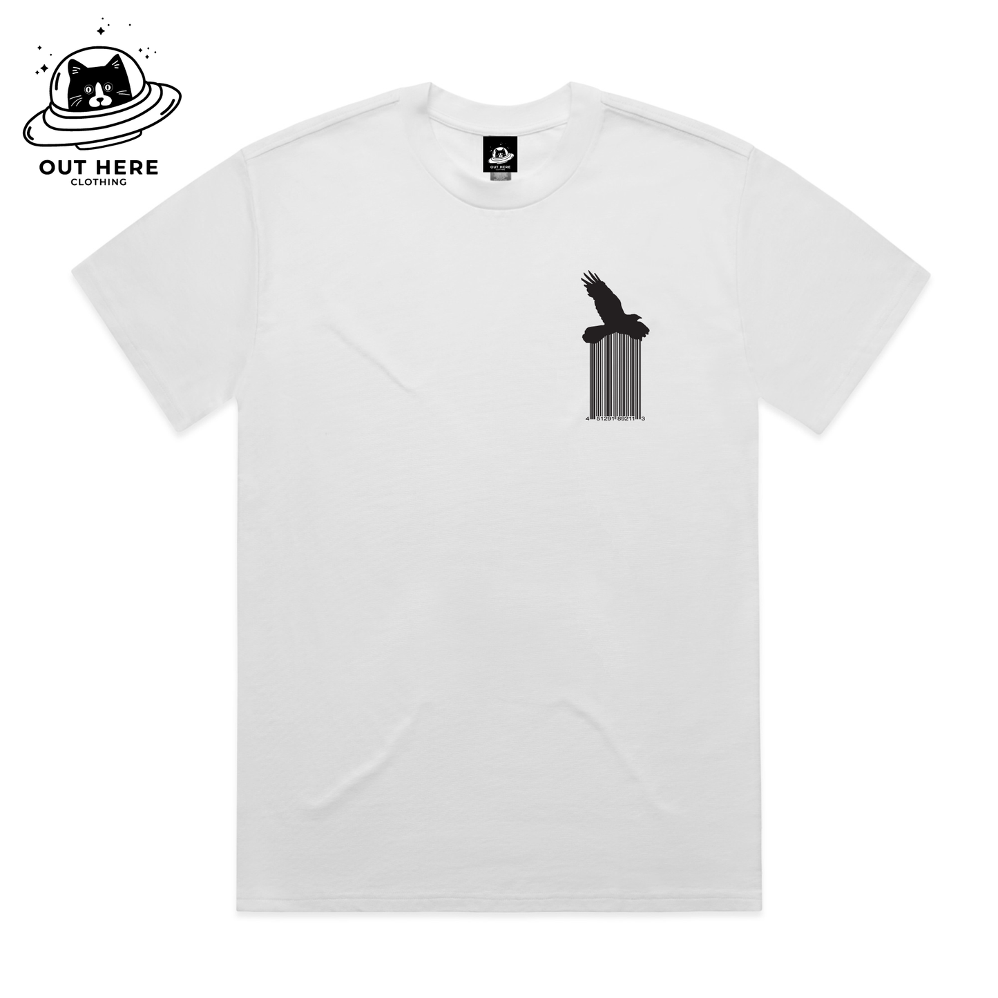 BIRDCODE 33 White T-Shirt