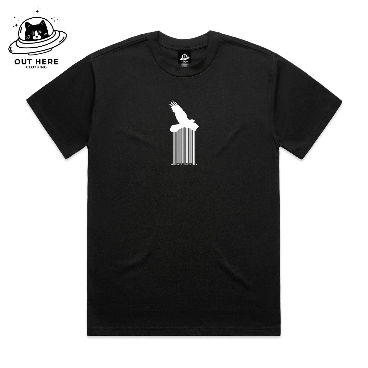 BIRDCODE Black T-Shirt