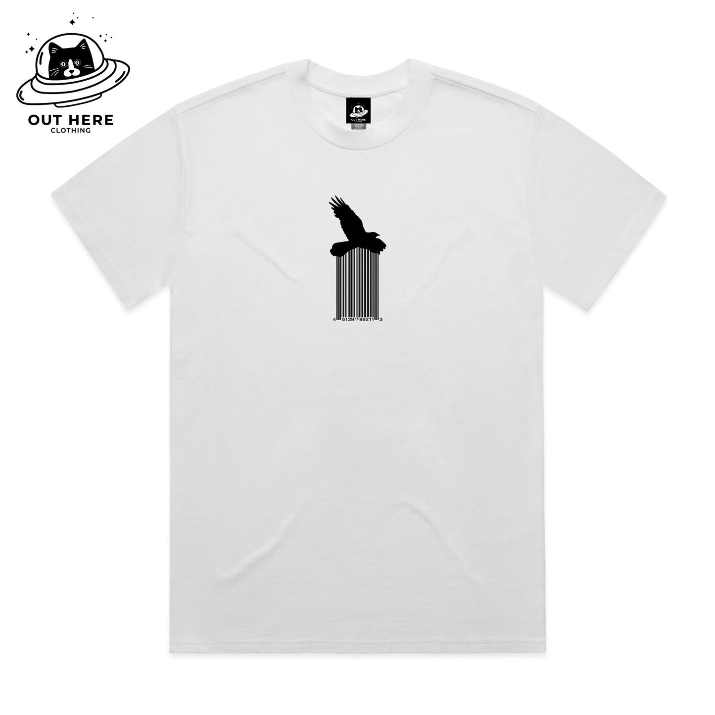 BIRDCODE White T-Shirt